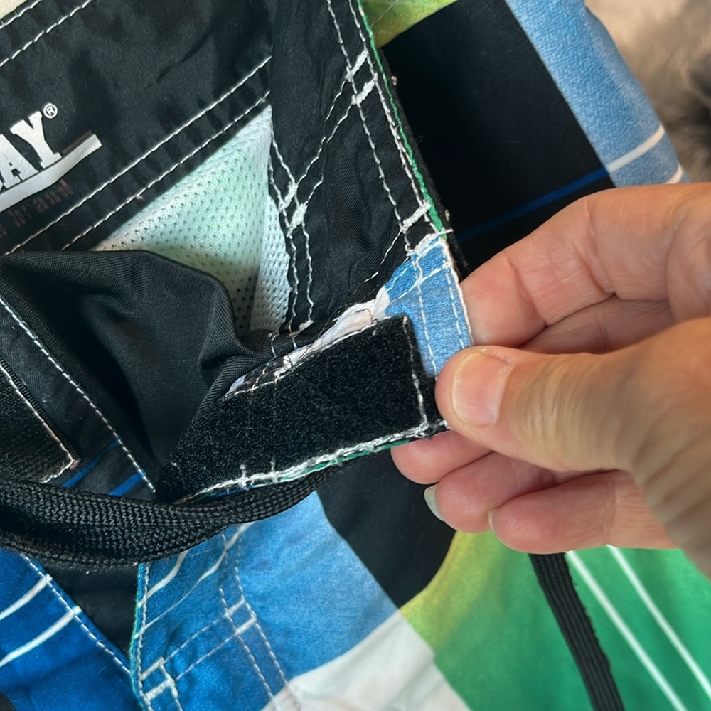 Plaid Board Shorts - Picture 8 of 10